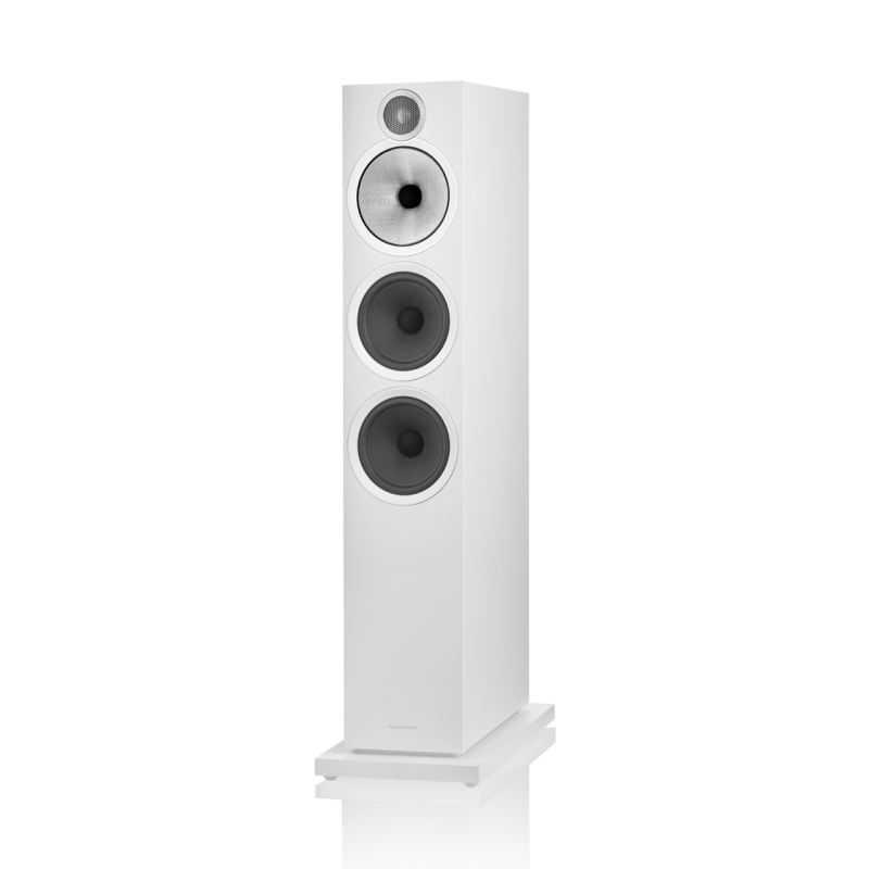 Bowers & Wilkins 603 S3 Floorstanding Speakers White (Pair) — hero view