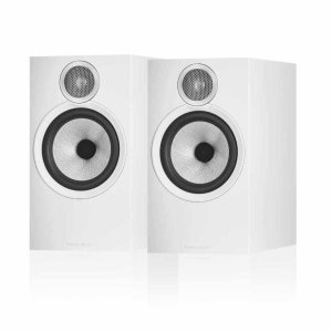 Bowers & Wilkins 606 S3 Bookshelf Speakers White (Pair)
