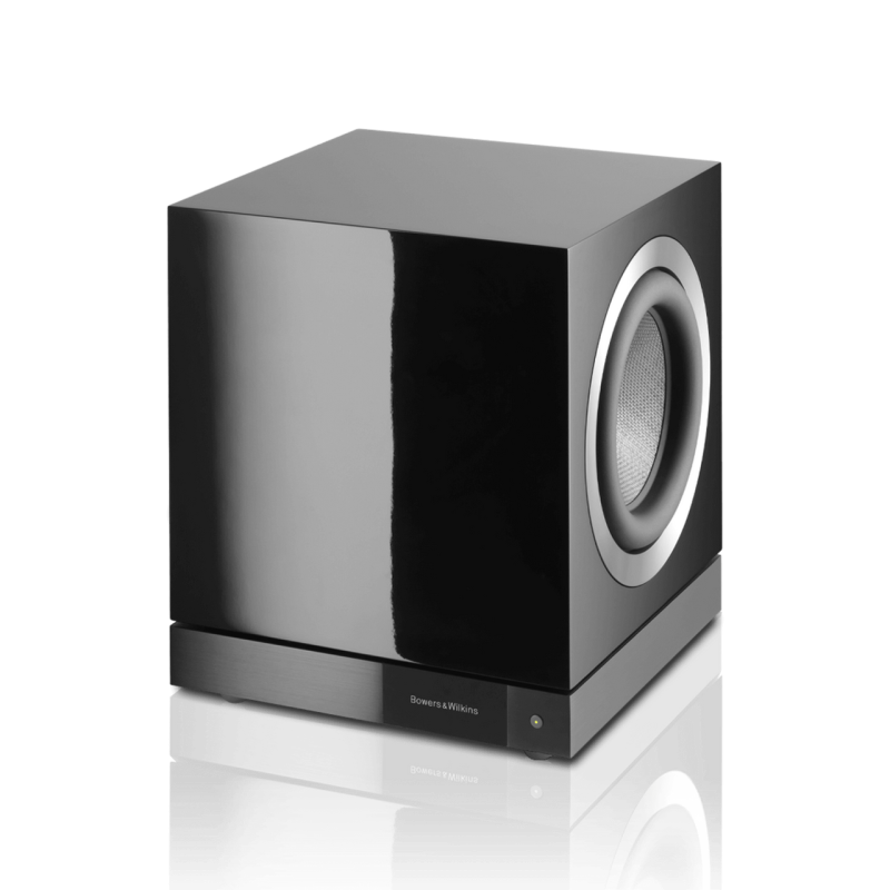 Bowers & Wilkins DB3D Active Subwoofer Gloss Black — grille off