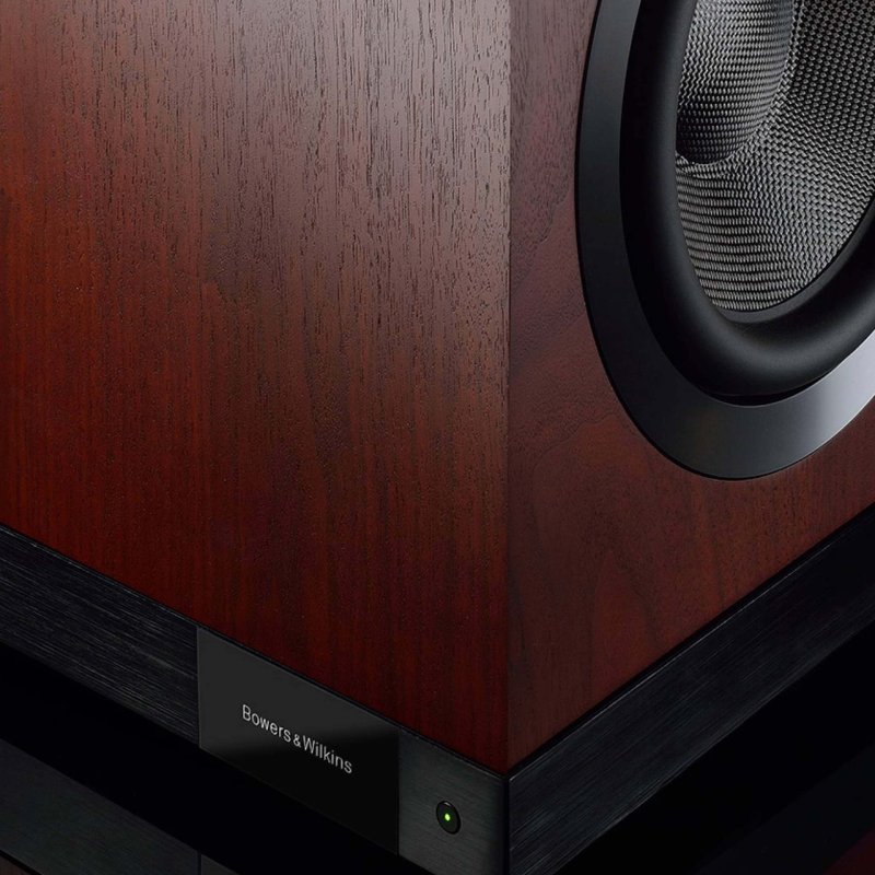 Bowers & Wilkins DB3D Active Subwoofer Rosenut — driver detail