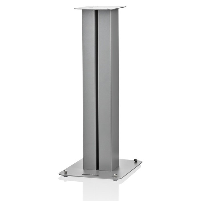Bowers & Wilkins FS-600 S3 Speaker Stands Silver (Pair) - angle view