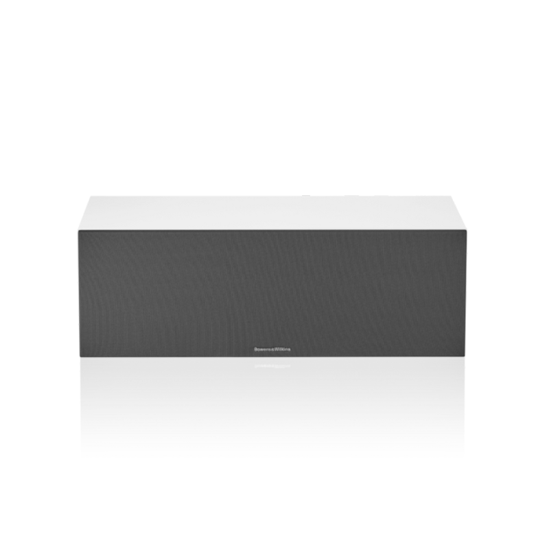 Bowers & Wilkins HTM6 S3 Centre Speaker White - Angled View