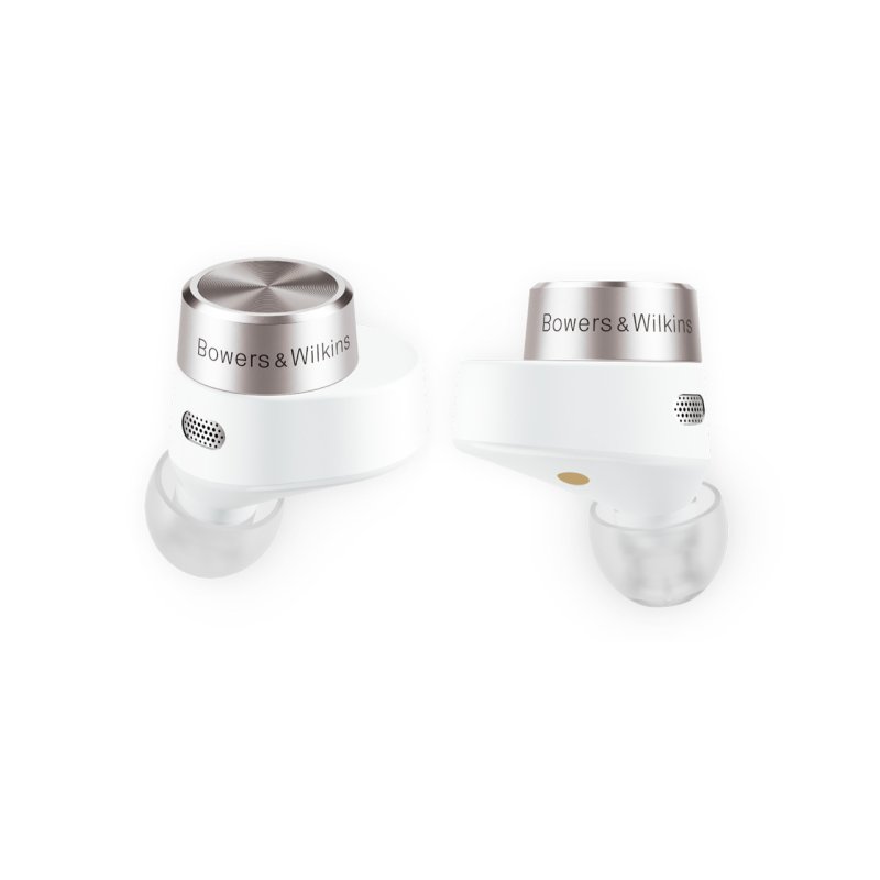 Bowers & Wilkins PI5 Wireless In-Ear Headphones White — front view