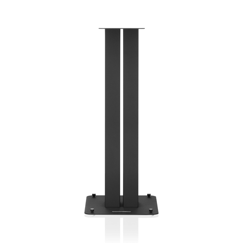 Bowers & Wilkins STAV24 S2 Speaker Stands Black (Pair) — front view