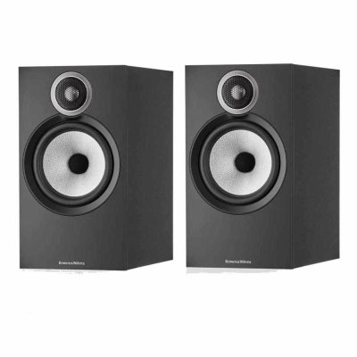 Bowers & Wilkins 606 S3 Bookshelf Speakers Black (Pair)
