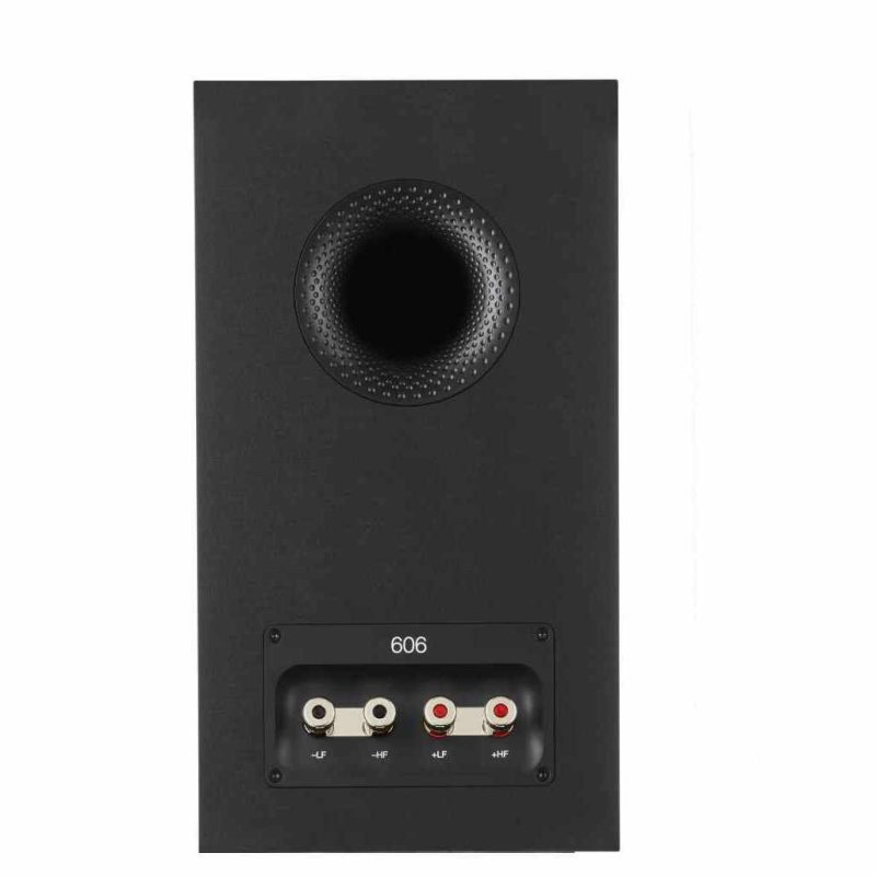 B&W 606 S3 Bookshelf Speakers (Pair) - Black