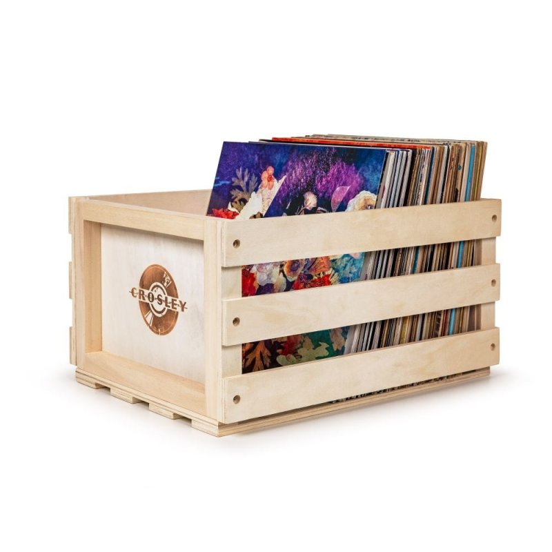 Crosley Record Storage Crate - Alternative angle