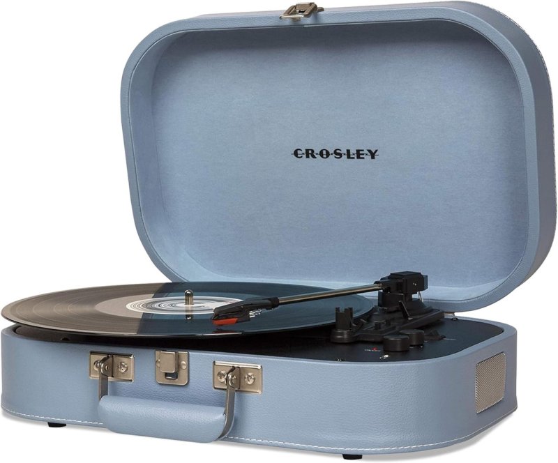 Crosley Discovery Portable Turntable Glacier