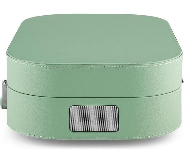 Crosley Discovery Portable Bluetooth 3-Speed Suitcase Vinyl Turntable - Seafoam | CLEARANCE