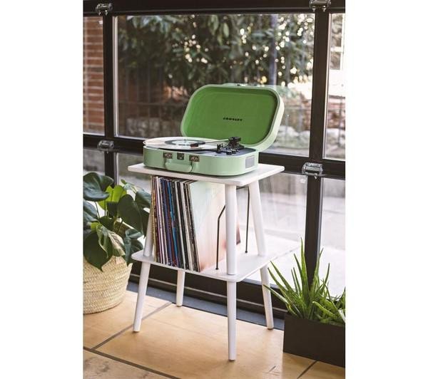 Crosley Discovery Portable Bluetooth 3-Speed Suitcase Vinyl Turntable - Seafoam | CLEARANCE