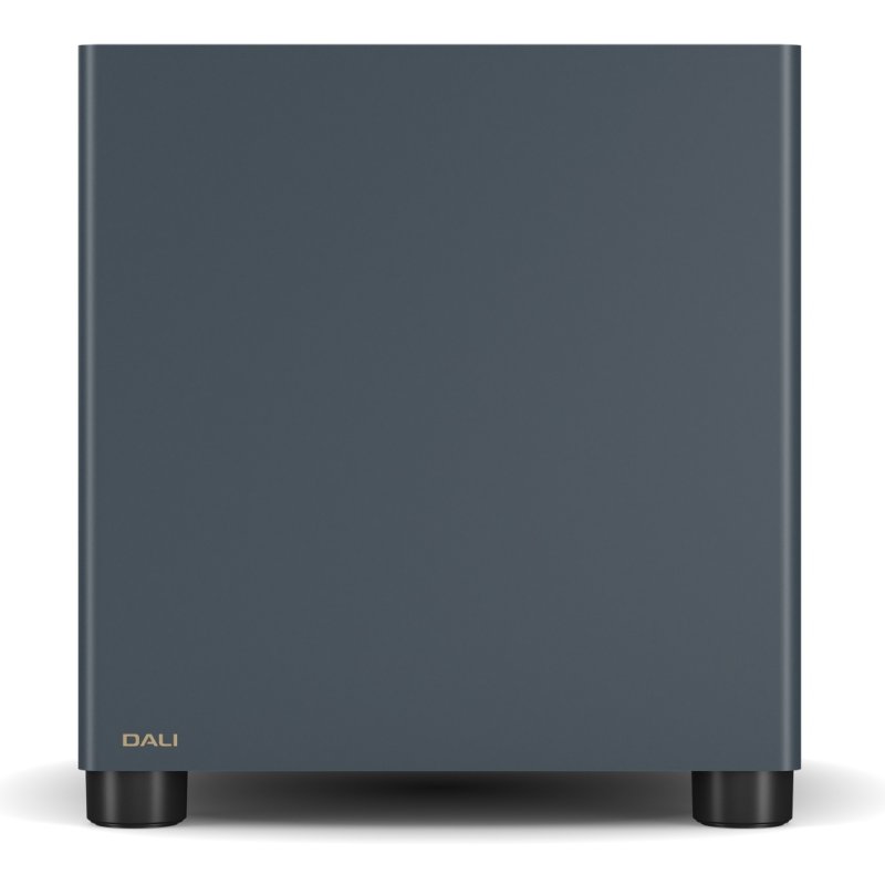 DALI BASIK SUB active subwoofer in Chilly Blue, front view