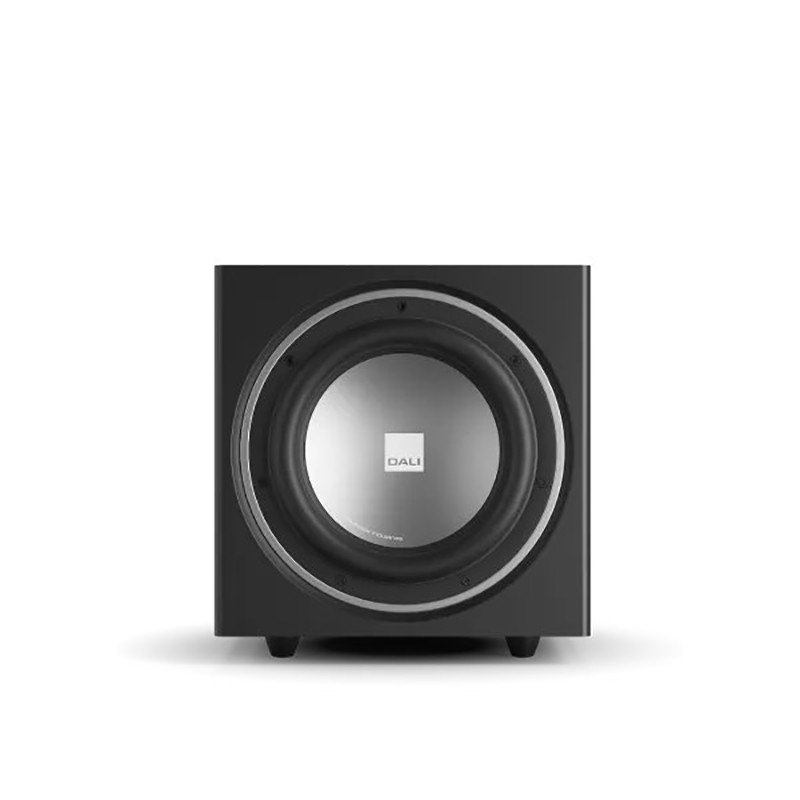 DALI SUB E-9F Active Subwoofer Black Satin — front view