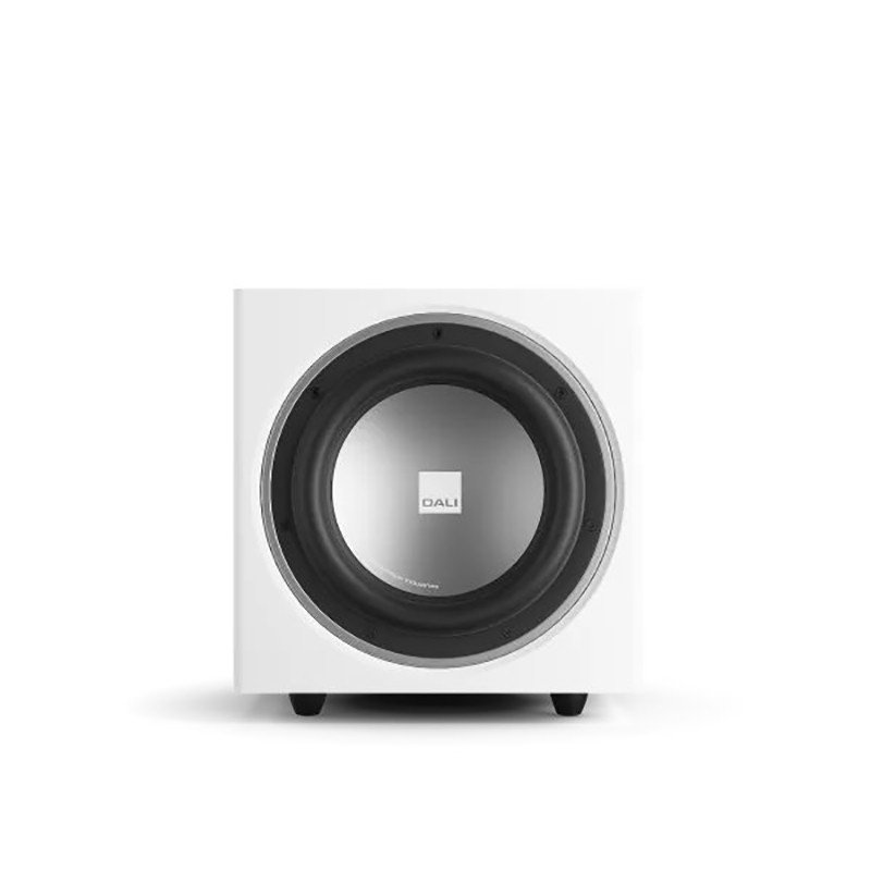 DALI SUB E-9F Active Subwoofer White Satin — front view