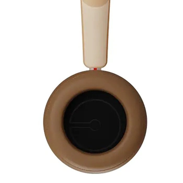 DALI IO-8 Over-Ear Wireless Active Noise Cancelling Headphones Caramel White — inside ear pad