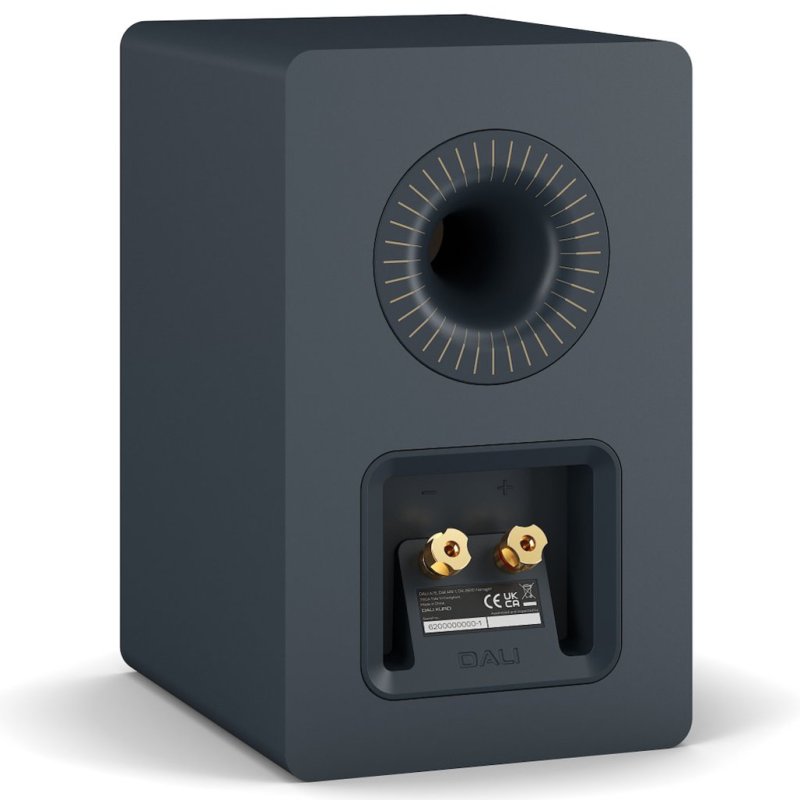 DALI KUPID Bookshelf Speakers Chilly Blue (Pair) — rear panel