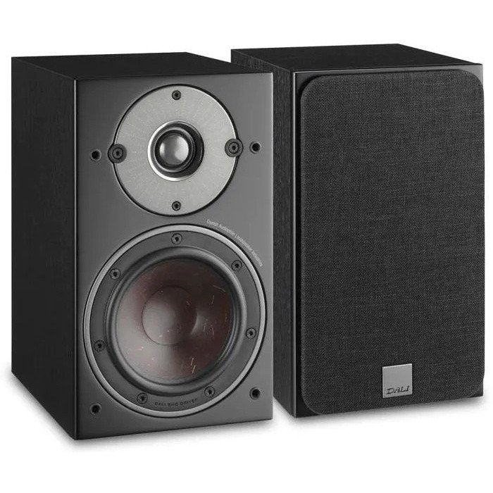 DALI Oberon 1 Bookshelf Speakers Black Ash (Pair)