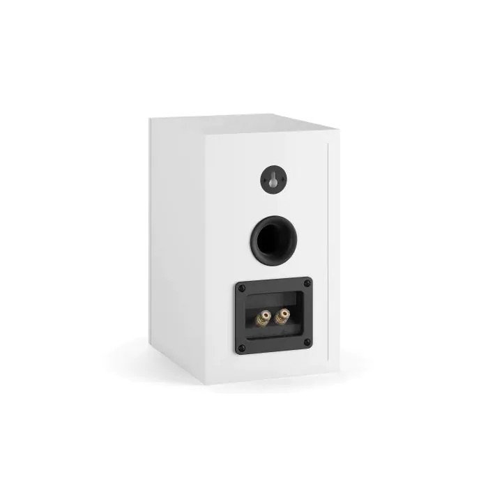 DALI Oberon 1 Bookshelf Speakers White (Pair) — rear view