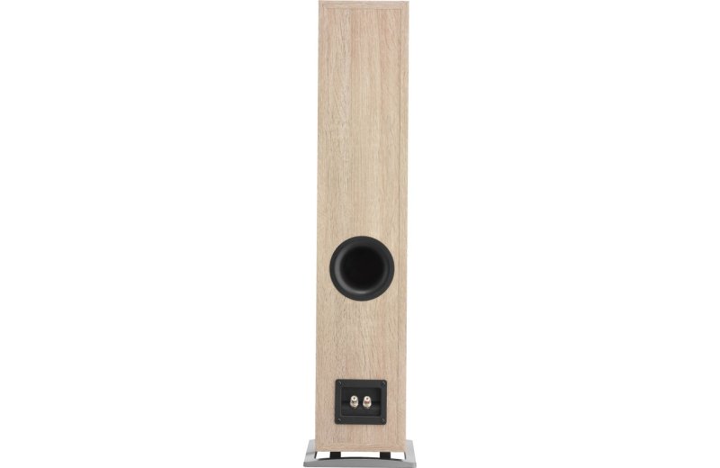 DALI Oberon 5 Floorstanding Speakers Light Oak (Pair) — rear panel