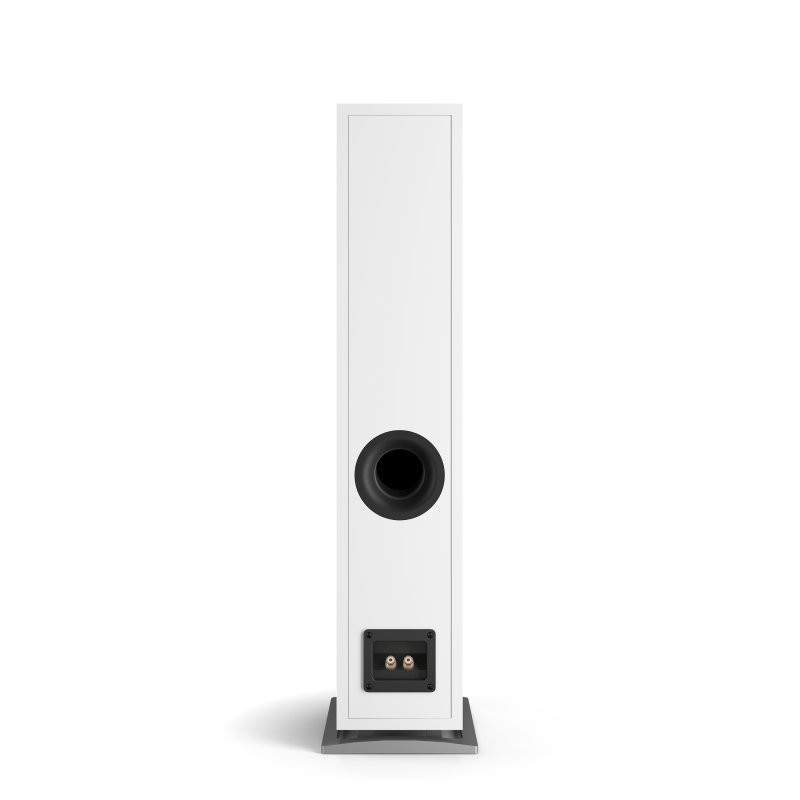 DALI Oberon 5 Floorstanding Speakers White (Pair): rear view