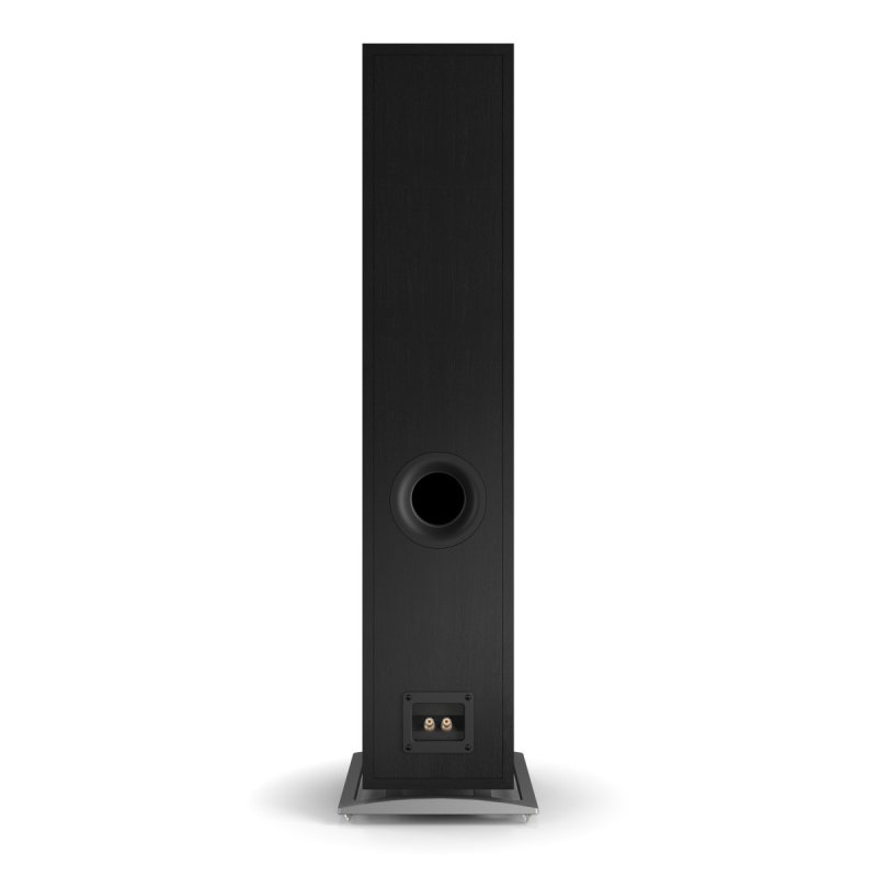 DALI Oberon 7 Floorstanding Speakers Black Ash (Pair): rear view
