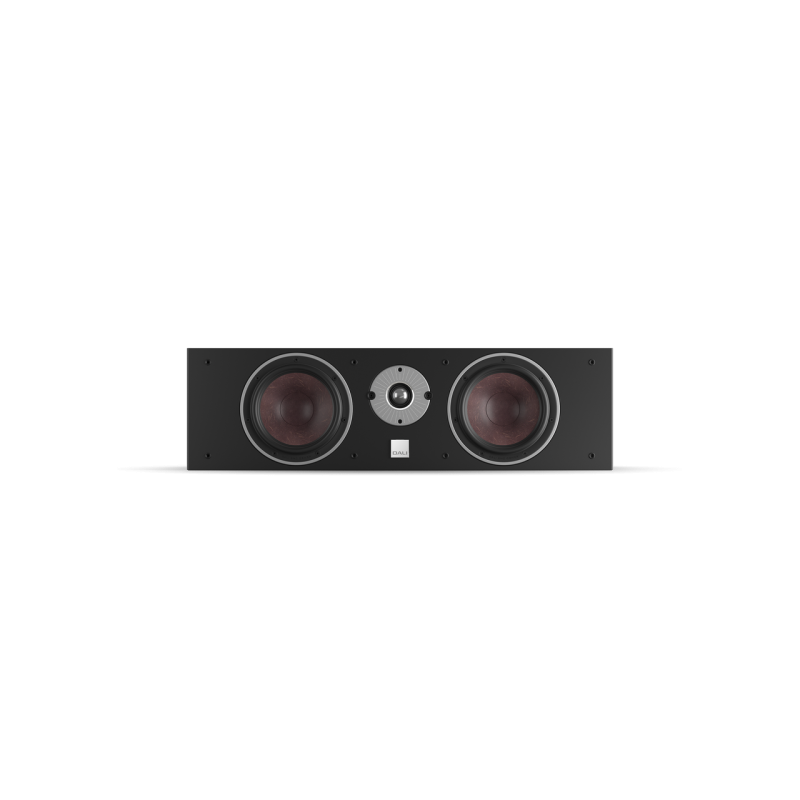 DALI Oberon Grand Vokal Centre Speaker Black Ash (Single) — front view