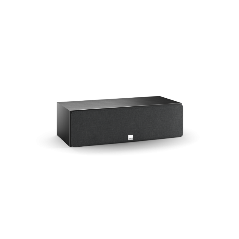 DALI Oberon Grand Vokal Centre Speaker Black Ash (Single) — front view (grille on)