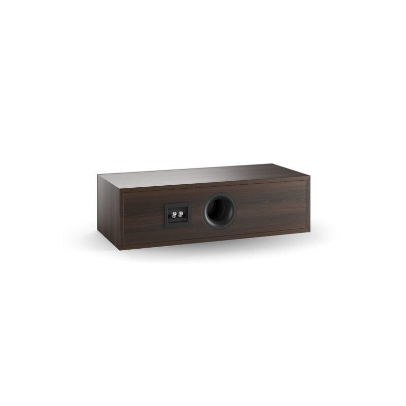 DALI Oberon Grand Vokal Centre Speaker Dark Walnut (Single) — rear panel