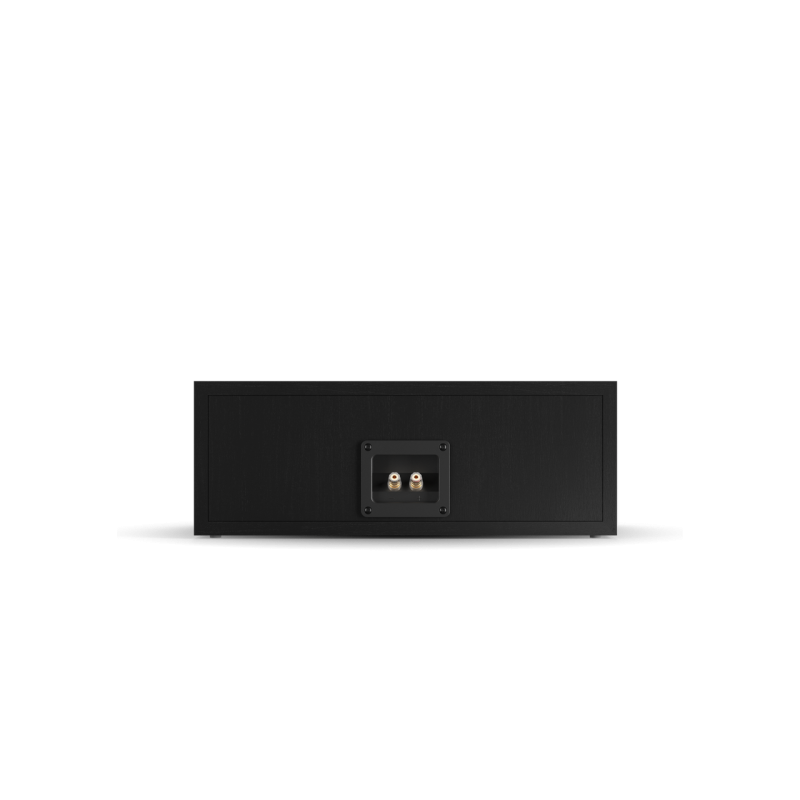 DALI Oberon Vokal Centre Speaker Black Ash — rear panel