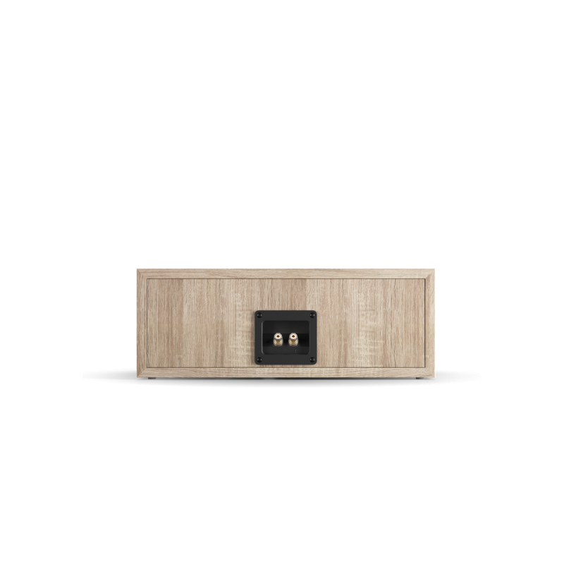 DALI Oberon Vokal Centre Speaker Light Oak — rear panel