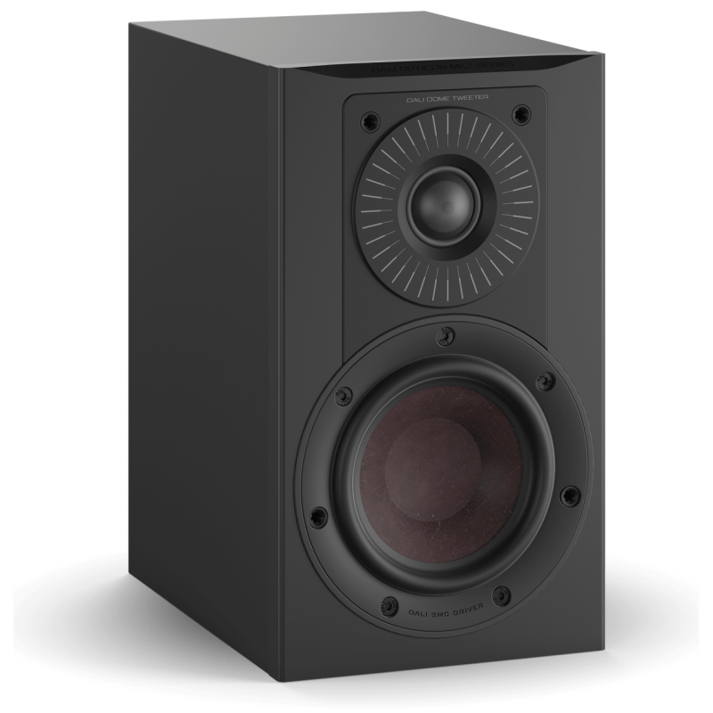 DALI Opticon 1 MK2 Bookshelf Speakers Black (Pair)