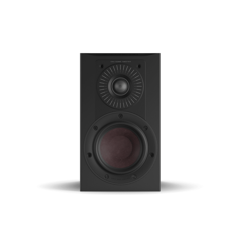 DALI Opticon 1 MK2 Bookshelf Speakers Tobacco (Pair) — front view