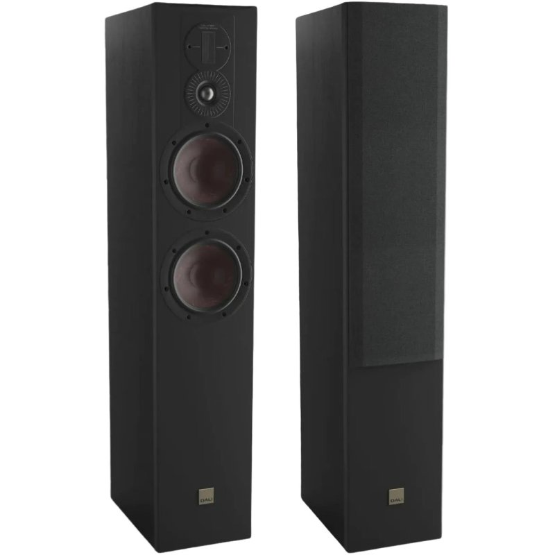DALI Opticon 6 MK2 Floorstanding Speakers Black (Pair)