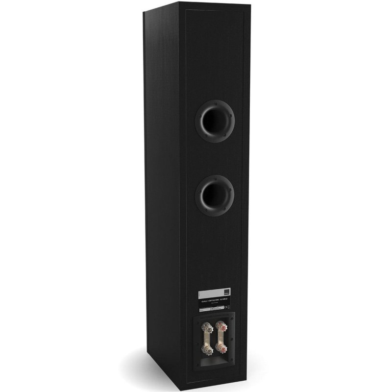 DALI Opticon 6 MK2 Floorstanding Speakers Black (Pair) — rear panel