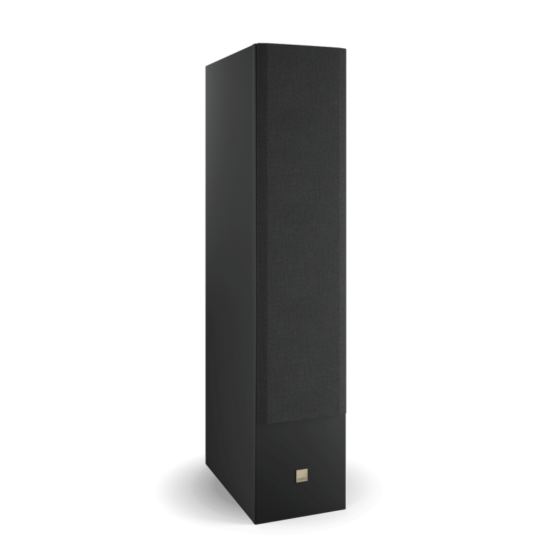 DALI Opticon 8 MK2 Floorstanding Speakers Satin Black (Pair) — with grille