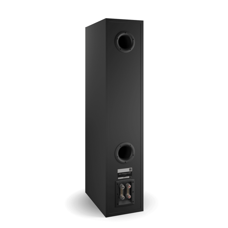 DALI Opticon 8 MK2 Floorstanding Speakers Satin Black (Pair) — rear panel
