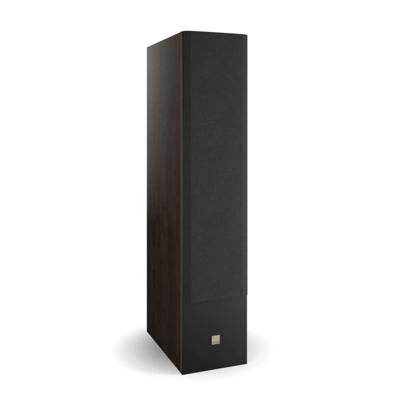 DALI Opticon 8 MK2 Floorstanding Speakers Tobacco Oak (Pair) — with grille