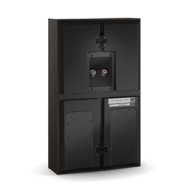 DALI Opticon LCR MK2 Speaker Tobacco (Single) — rear panel