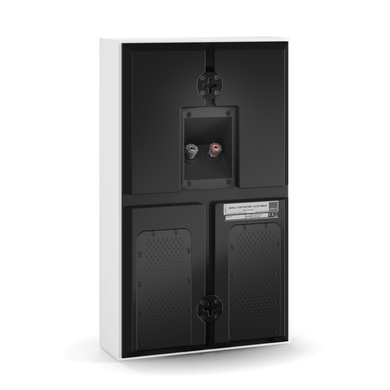 DALI Opticon LCR MK2 Speaker White (Single) — rear panel