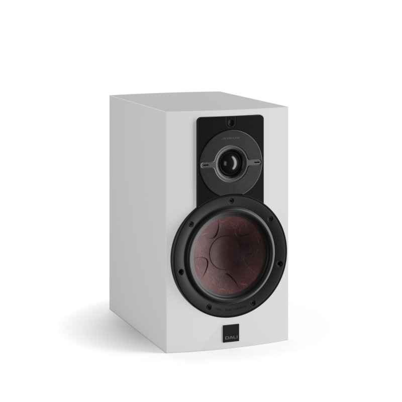 DALI Rubikore 2 High Gloss White angled