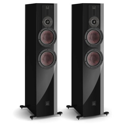 DALI Rubikore 6 Floorstanding Speakers High Gloss Black (Pair)