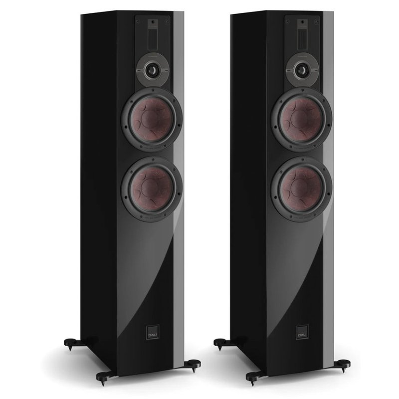 DALI Rubikore 6 Floorstanding Speakers High Gloss Black (Pair)