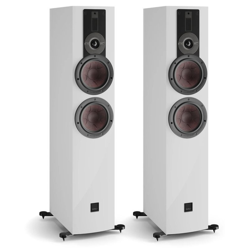 DALI Rubikore 6 Floorstanding Speakers High Gloss White (Pair)