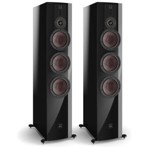 DALI Rubikore 8 Floorstanding Speakers High Gloss Black (Pair)