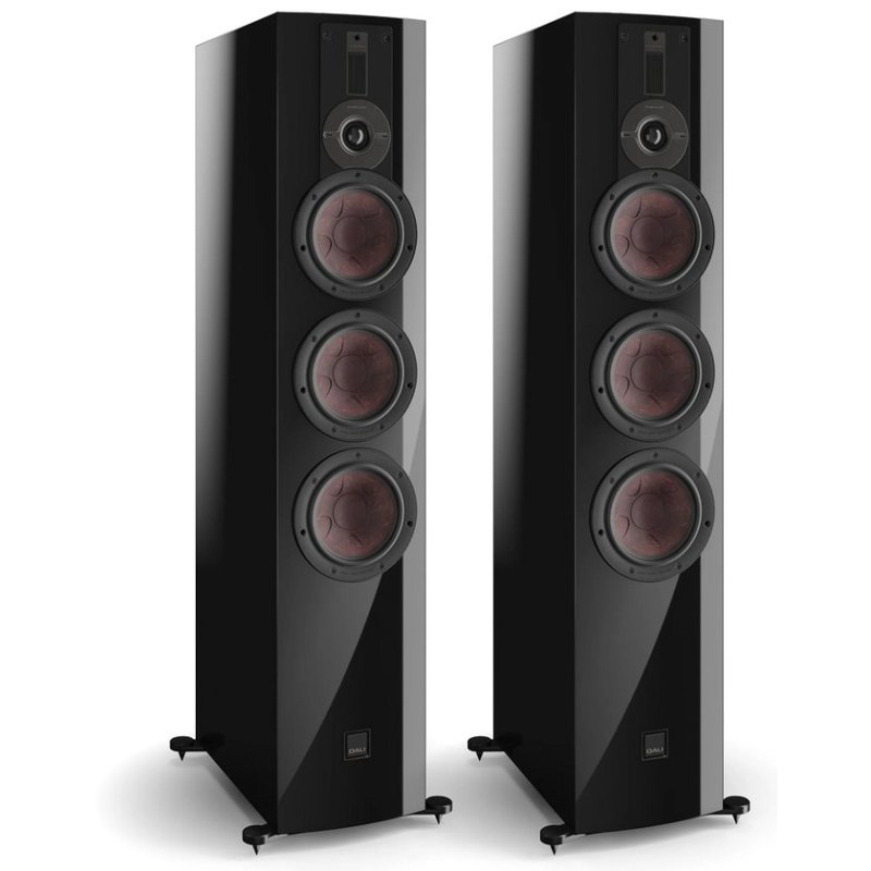DALI Rubikore 8 Floorstanding Speakers High Gloss Black (Pair)