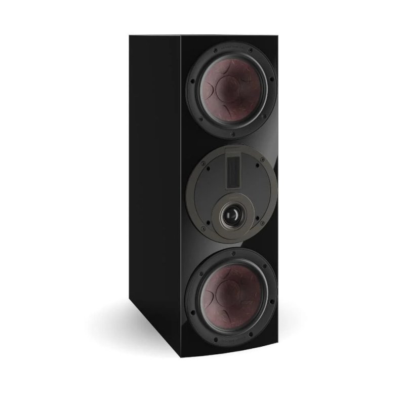 DALI Rubikore Cinema High Gloss Black in portrait orientation