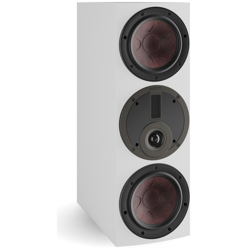 DALI Rubikore Cinema High Gloss White angled view