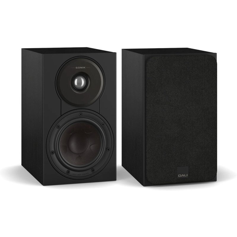 DALI Sonik 1 Bookshelf Speakers Black Ash (Pair)