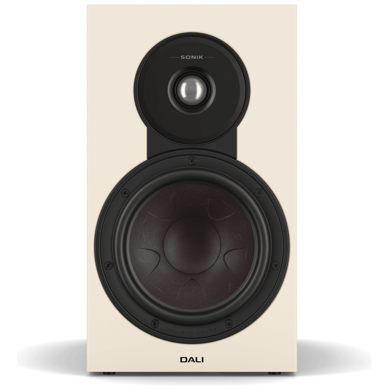 DALI Sonik 3 Bookshelf Speakers Natural Oak (Pair) — front view