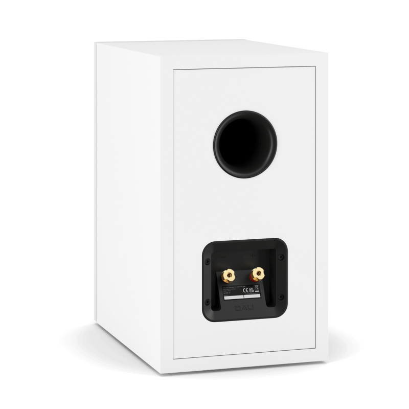 DALI Sonik 3 Bookshelf Speakers White (Pair) — rear panel