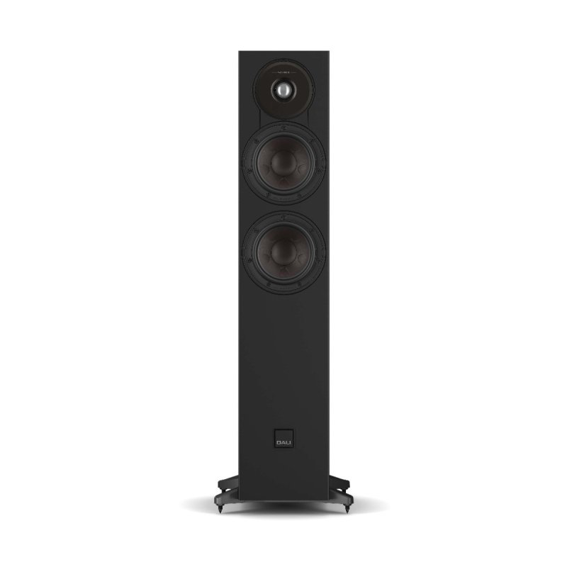 DALI Sonik 5 Floorstanding Speakers Black Ash (Pair) — front view